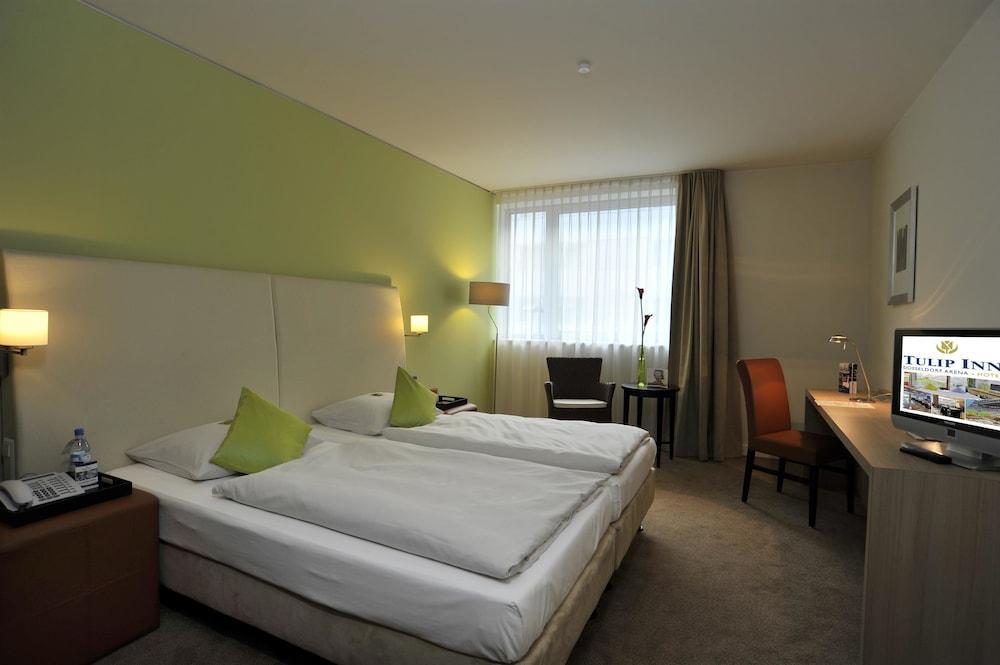Tulip Inn Hotel Duesseldorf Arena Exterior foto