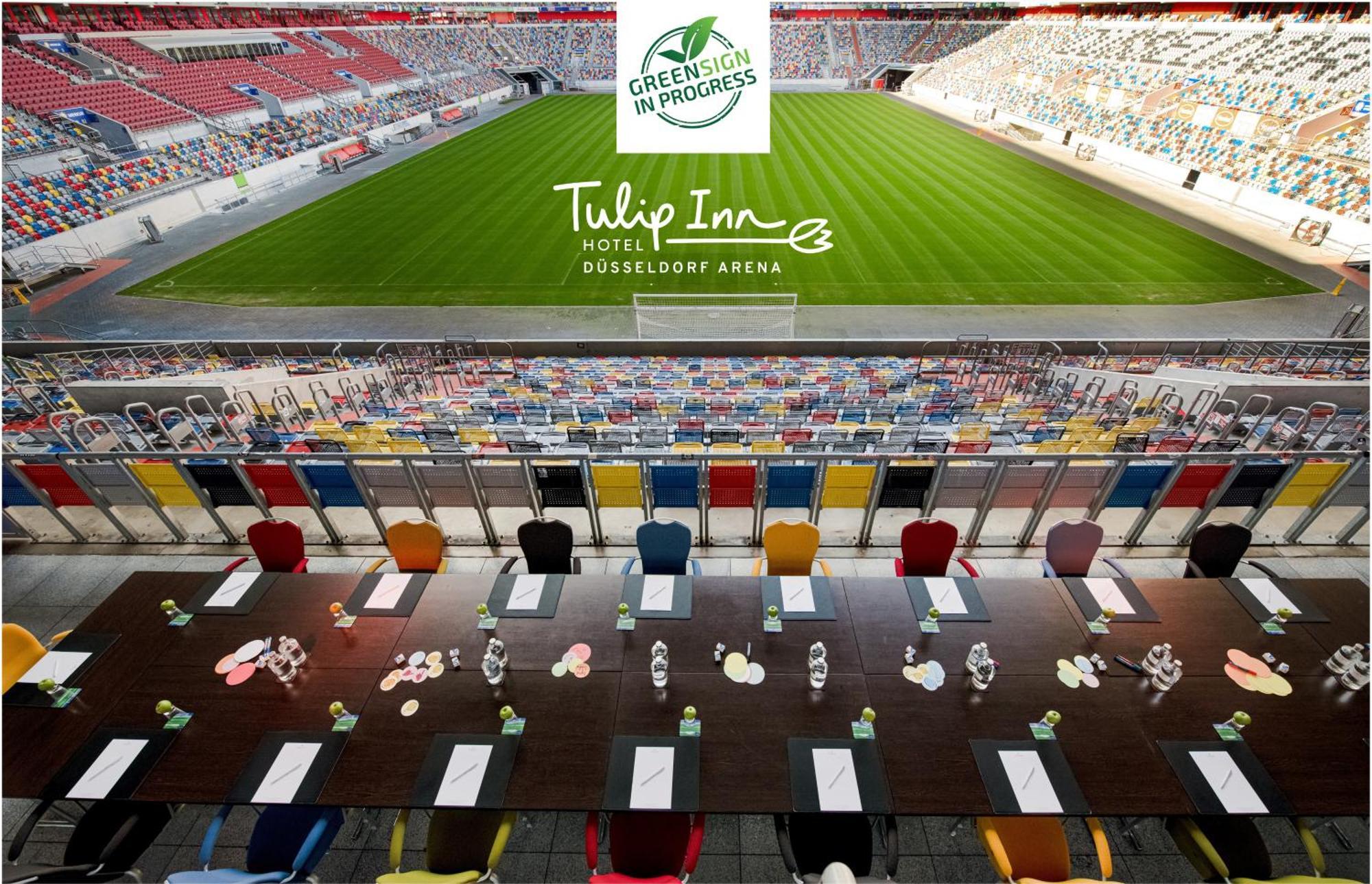 Tulip Inn Hotel Duesseldorf Arena Exterior foto