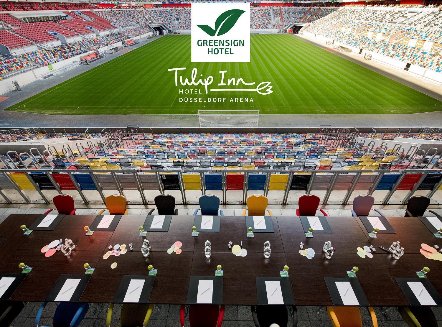 Tulip Inn Hotel Duesseldorf Arena Exterior foto